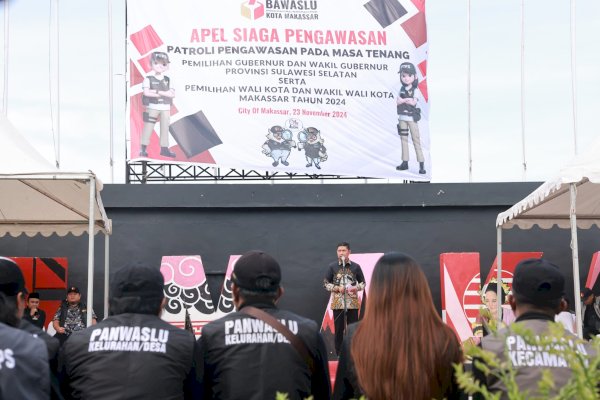 Pjs Wali Kota Arwin Azis Tekankan Profesionalisme dan Integritas kepada 1.877 Pengawas TPS se-Makassar