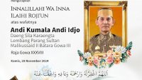 Andi Sudirman Sampaikan Duka Cita Meninggalnya Raja Gowa ke-38 Andi Kumala Idjo