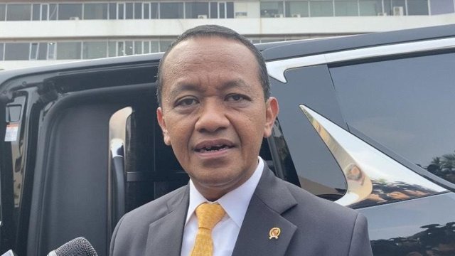 Menteri ESDM Bahlil Lahadalia.(F-INT)