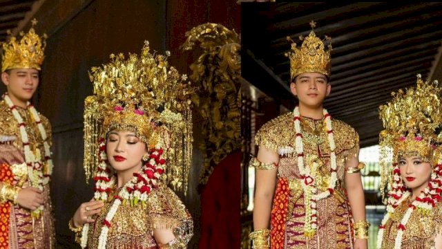 Iptu Hafiz Prasetia Akbar dan Angela Adinda Perkasa.(F-INT)