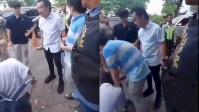 Ivan Sugianto Orang Tua Murid Ngamuk Nyuruh Siswa Sujud dan Menggonggong.(F-INT)