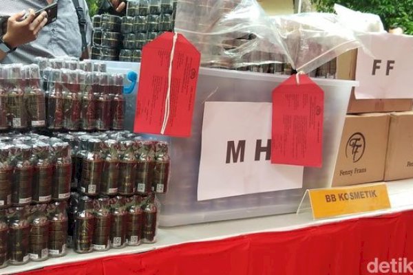 Polda Sita 6 Produk Skincare Berbahaya di Sulsel, Milik Fenny Frans, Mira Hayati, Raja Glow hingga NRL