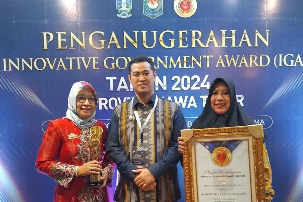 Pangkep Raih IGA 2024 Kategori Sangat Inovatif