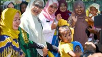 Plt Bupati Maros dan Pj Ketua TP PKK Sulsel Tinjau-Dukung Program Posyandu Era Baru Mekar