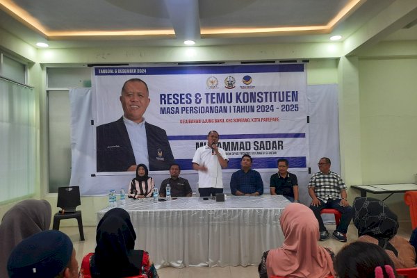 Tutup Reses Masa Sidang I, Muhammad Sadar Hadirkan Wali Kota Parepare Terpilih Tasming Hamid