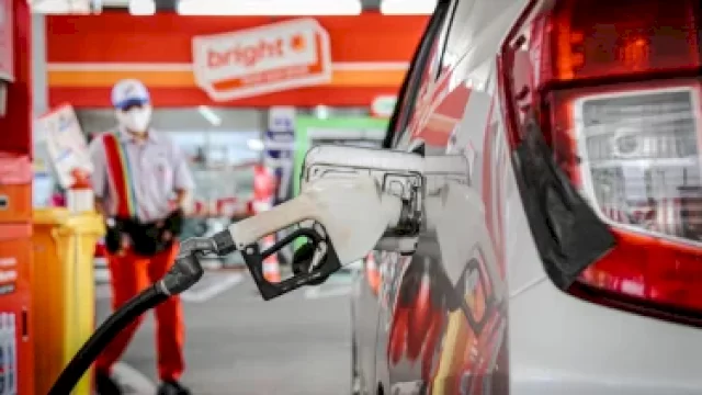 Ilustrasi pengisian BBM.(F-INT)