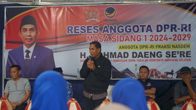 Di Jeneponto, Achmad Daeng Se&#8217;re Tegaskan Partai NasDem Komitmen Perjuangkan Hak-hak Masyarakat Kecil, Siap Kembangkan UMKM