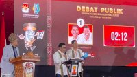 Zadrak-Erianto Paparkan Data Real Dalam Debat Publik Pilkada Tana Toraja