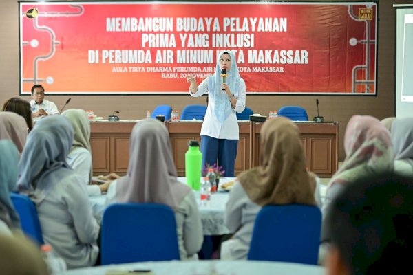 Tingkatkan Mutu Layanan ke Pelanggan, Perumda Air Minum Kota Makassar Laksanakan Pelatihan Internal