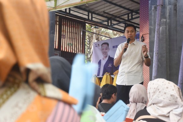 Odhika Temu Konstituen di Bulorokeng, Keluhan Air Bersih hingga Banjir Jadi Perhatian serius