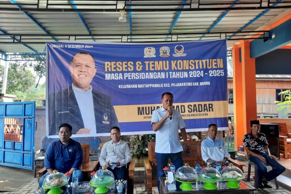 Reses Muhammad Sadar di Pujananting Barru, Fasilitas Olahraga dan Pemerataan Pendidikan Jadi Harapan Utama Masyarakat