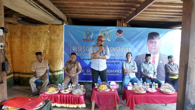 Reses Titik 1 di Desa Minangatellue, Kecamatan Maniangpajo, Wajo.