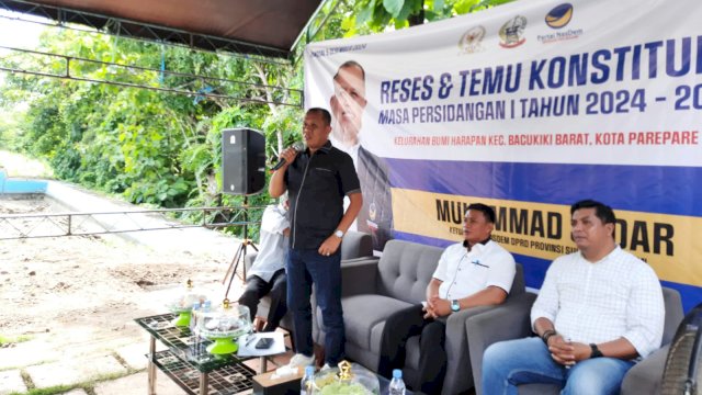 Ketua Fraksi NasDem Sulsel Muhammad Sadar.