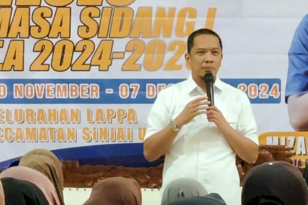 Temu Konstituen di Kelurahan Lappa, Mizar Roem Dengar Keluhan Warga Soal Air Bersih