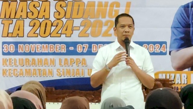 Anggota DPRD Sulsel, Mizar Roem.