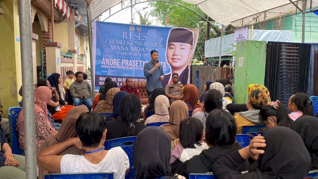 Anggota DPRD Sulsel, Andre Prasetyo Tanta.