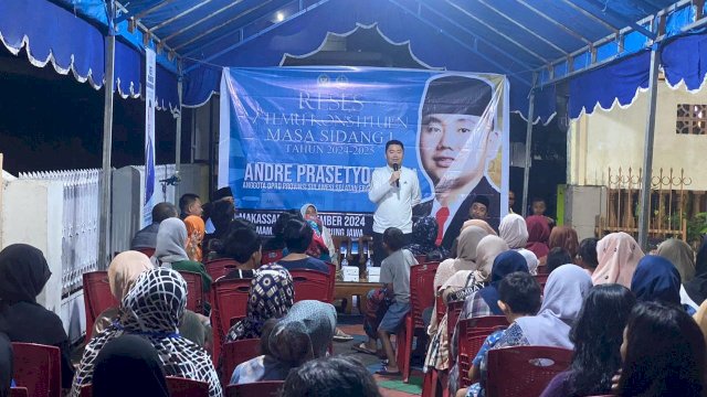 Anggota DPRD Sulsel, Andre Prasetyo Tanta