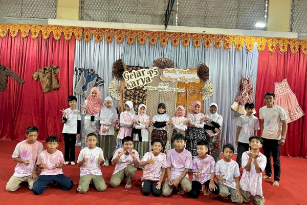 Gelar Karya P5 SD Islam Athirah 2 Tampilkan Batik Tulis dan Batik Jumputan Karya Siswanya