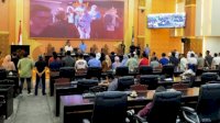 Sekwan DPRD Makassar Pandu Gladi Bersih Pelantikan 50 Anggota Terpilih