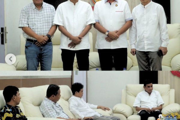 Ketua DPRD Kota Makassar Rudianto Lallo, Menerima Kunjungan Kajari Makassar Bapak Nauli Rahim Siregar