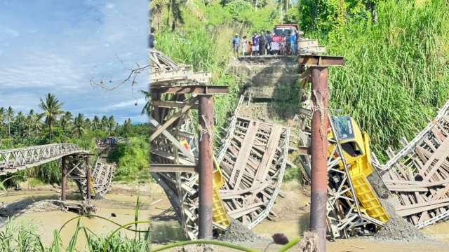 Kondisi Jembatan Bulucenrana.