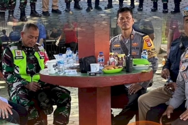 Camat Aminuddin Monitoring Pelaksanaan Pemungutan Suara