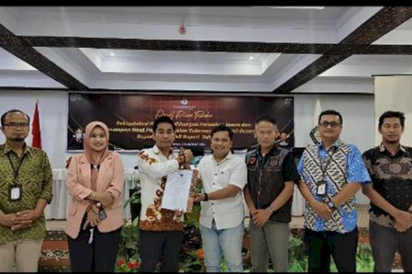 KPU Tetapkan Zadrak-Erianto Menang Pilkada Tana Toraja 2024