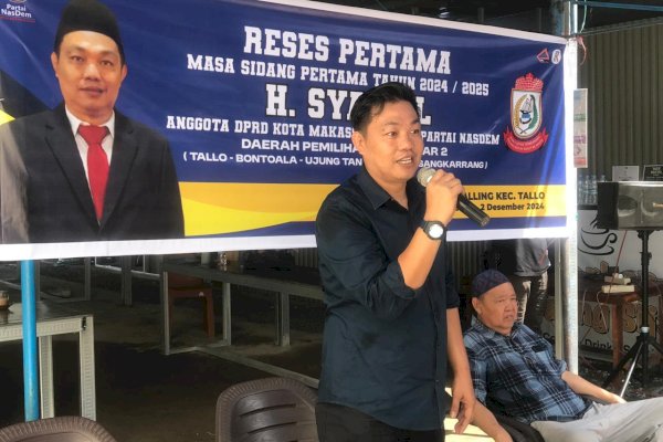 Reses Anggota DPRD Makassar H. Syaiful di Rappokalling, Komitmen Kawal Aspirasi dan Kebutuhan Masyarakat