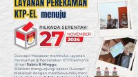 Sukseskan Pilkada Serentak 2024, Dukcapil Makassar Gencar Lakukan Perekaman KTP-El