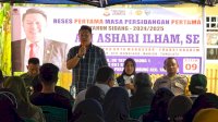 Ketua Fraksi NasDem Ari Ashari Ilham Reses, Temukan Masalah Bansos dan Banjir