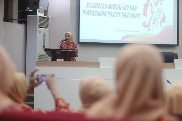 Hari Ibu, DWP Kota Makassar Gelar Seminar Kesehatan Mental Ibu dan Pengasuhan Positif Bagi Anak