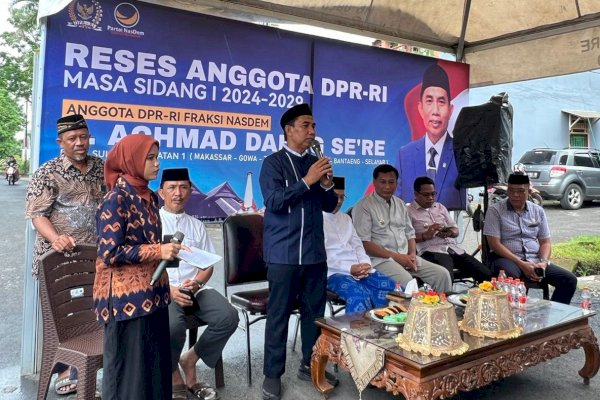 Reses Perdana, Anggota DPR RI dari NasDem Achmad Daeng Se’re Sasar Takalar, Fokus Kembangkan UMKM