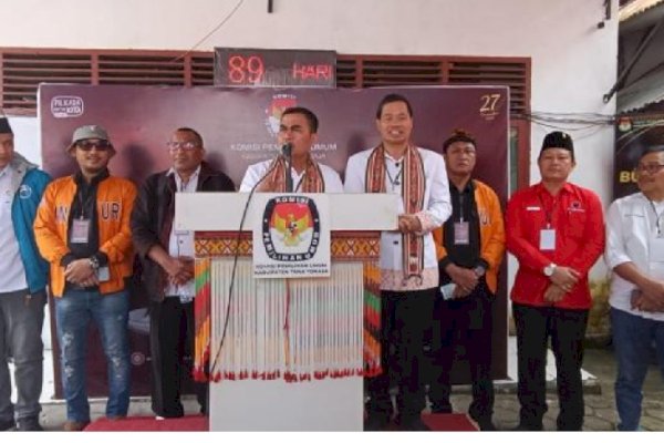 Banteng Tana Toraja All Out Memenangkan Zadrak-Erianto