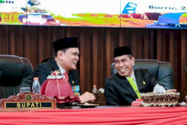 Bupati Barru Harap DPRD Baru Tingkatkan Kinerja dan Kolaborasi