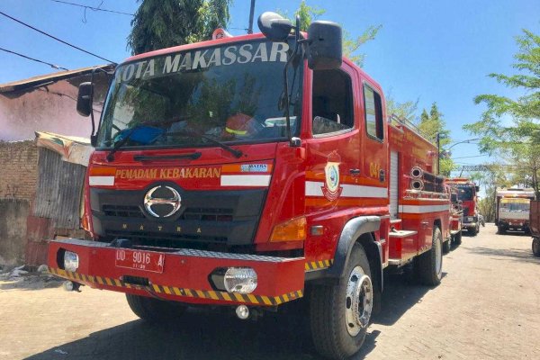 Damkarmat Makassar Siapkan Mobil Pemadam Berteknologi Blower untuk 2025