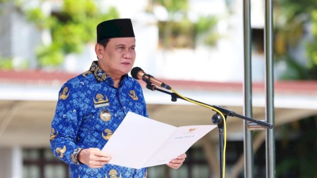 Hut Korpri ke-53, Bupati Barru Sampaikan 7 Pesan Presiden R.I Prabowo Subianto