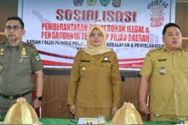 Plt Bupati Maros: Rokok Ilegal Gerus Pendapatan Daerah dan Ancam Pelayanan