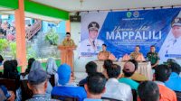 Bupati Barru Mappalili di Desa Nepo