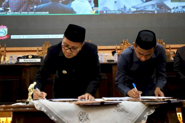 Jelang Akhir Jabatan, DPRD Makassar Sahkan 4 Ranperda