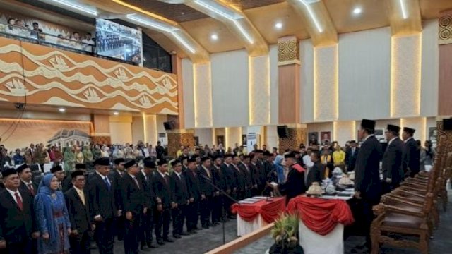 Anggota DPRD Kota Makassar Periode 2024-2029 resmi dilantik