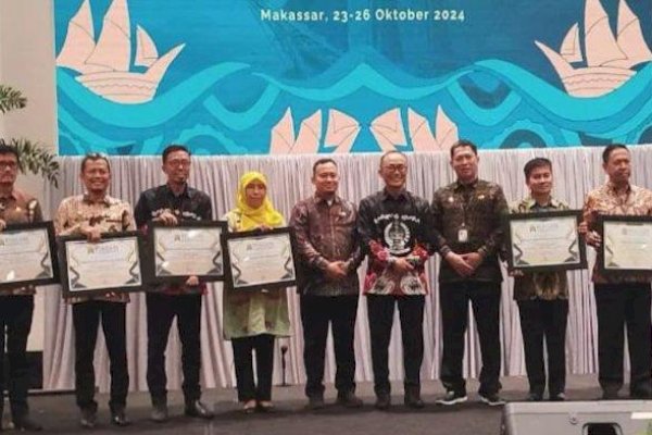 Pemkab Barru Raih Penghargaan Indeks Pembangunan Statistik Dengan Predikat Baik dari BPS