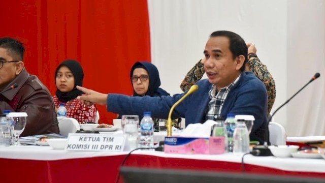 Anggota Komisi III DPR RI dari Fraksi Partai NasDem, Rudianto Lallo.