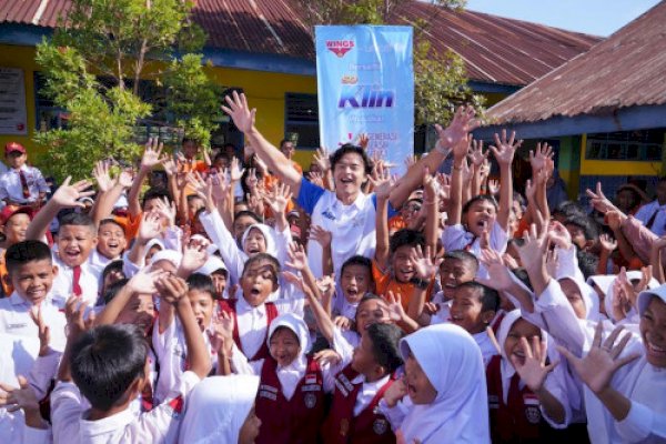 WINGS for UNICEF dan SoKlin Ajak Anak-Anak Maros Jadi Generasi Bersih Sehat