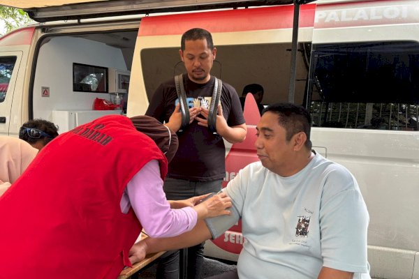 Bupati Chaidir Syam Pantau CFD Perdana 2025, Ikut Donor Darah: Ini Menujukkan Gaya Hidup Sehat Masyarakat