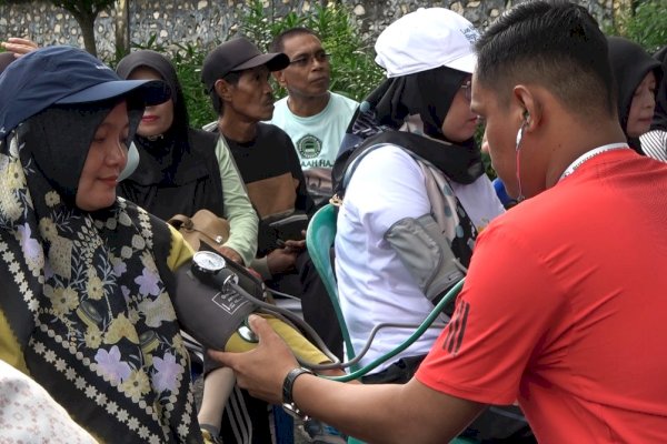 288 CJH Pangkep Jalani Tes Kebugaran Jasmani