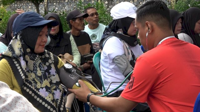 288 CJH Pangkep Jalani Tes Kebugaran Jasmani.