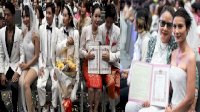 Ratusan Pasangan Sesama Jenis Menikah di Thailand, Rayakan UU Baru