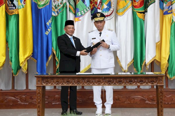 Resmi! Prof Fadjry Jufry Jabat Pj Gubernur Sulsel