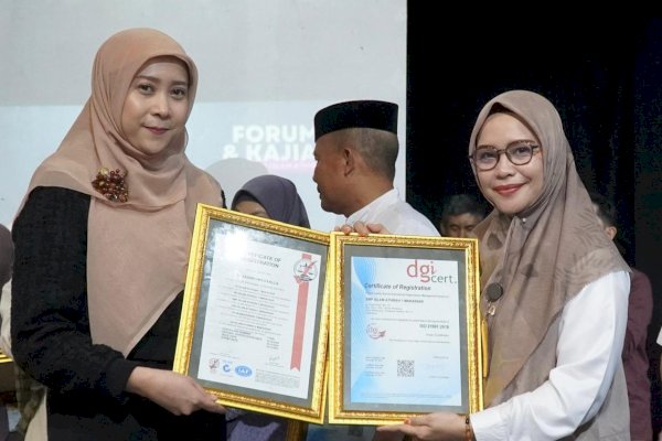 Capaian Awal Tahun 2025, SMP Islam Athirah Raih Dua Sertifikat ISO