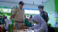 Bupati MYL Bareng Forkopimda Pangkep Tinjau Pelaksanaan Makan Bergizi Gratis